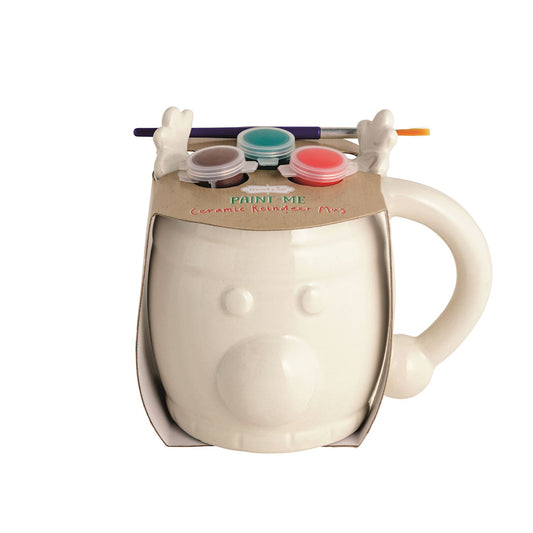 DIY Ceramic Reindeer Mug