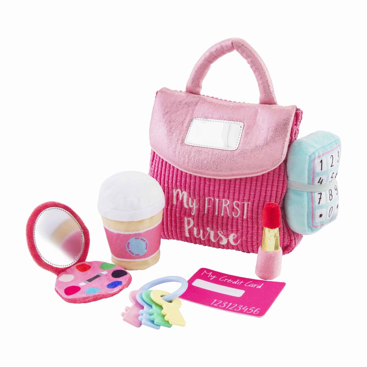 Plush Purse Set