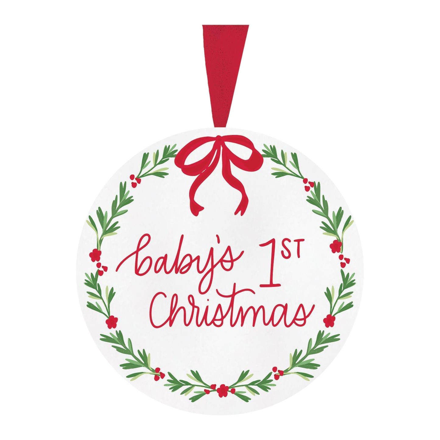 Baby's 1st Christmas Ornament