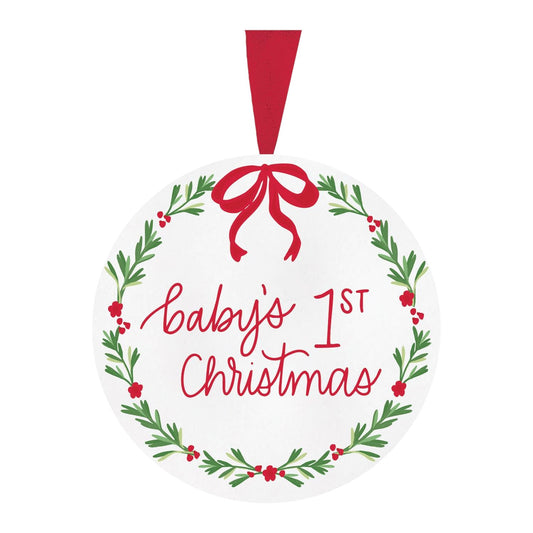 Baby's 1st Christmas Ornament