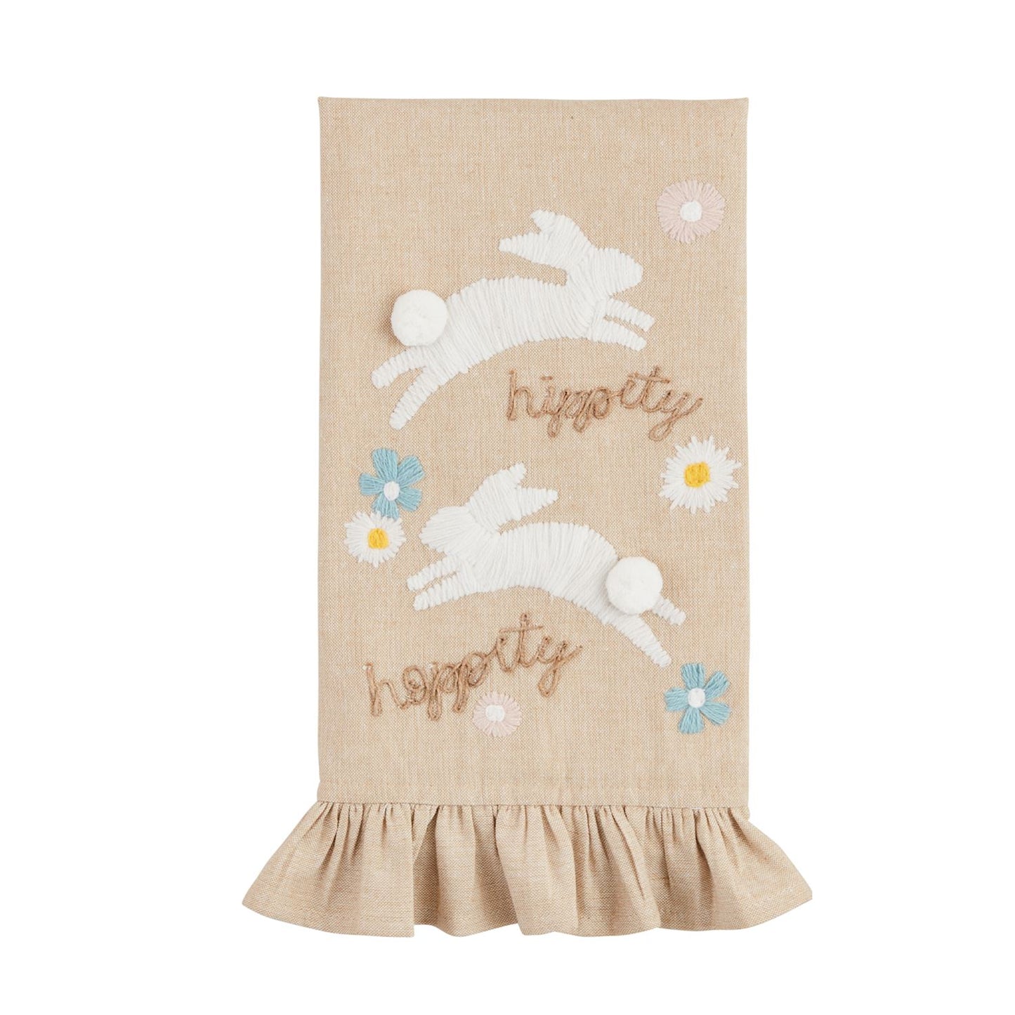 Embroidered Hippity Towel
