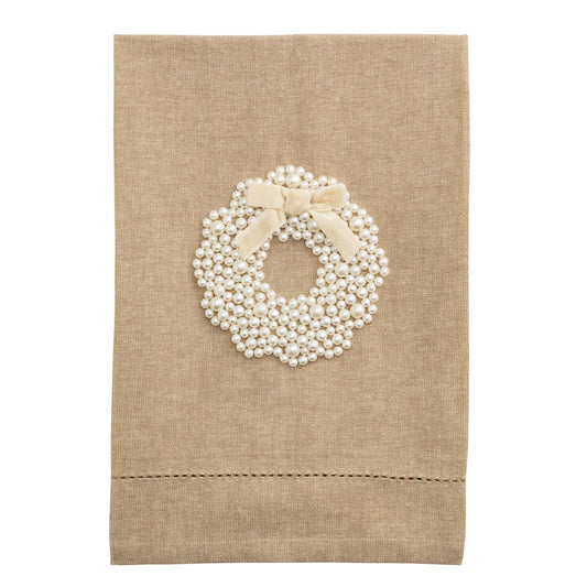 Wreath Pearl Towel