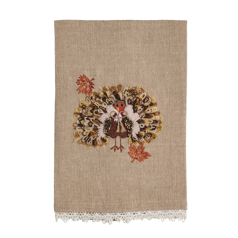 Turkey Beaded Towel