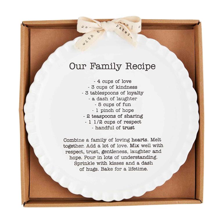 Family Recipe Platter