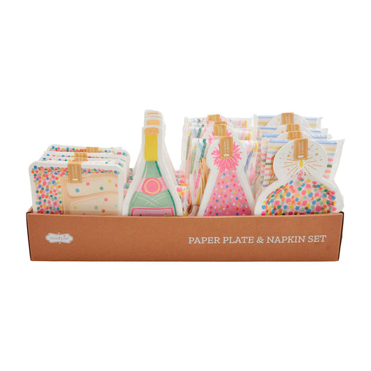 Birthday Plate w/ Napkin Set