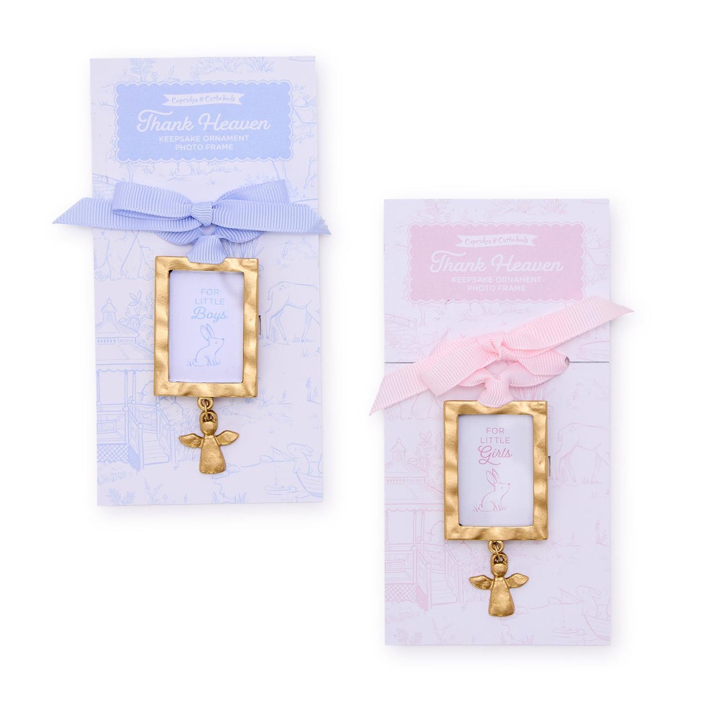 Keepsake Frame w/ Angel: Pink