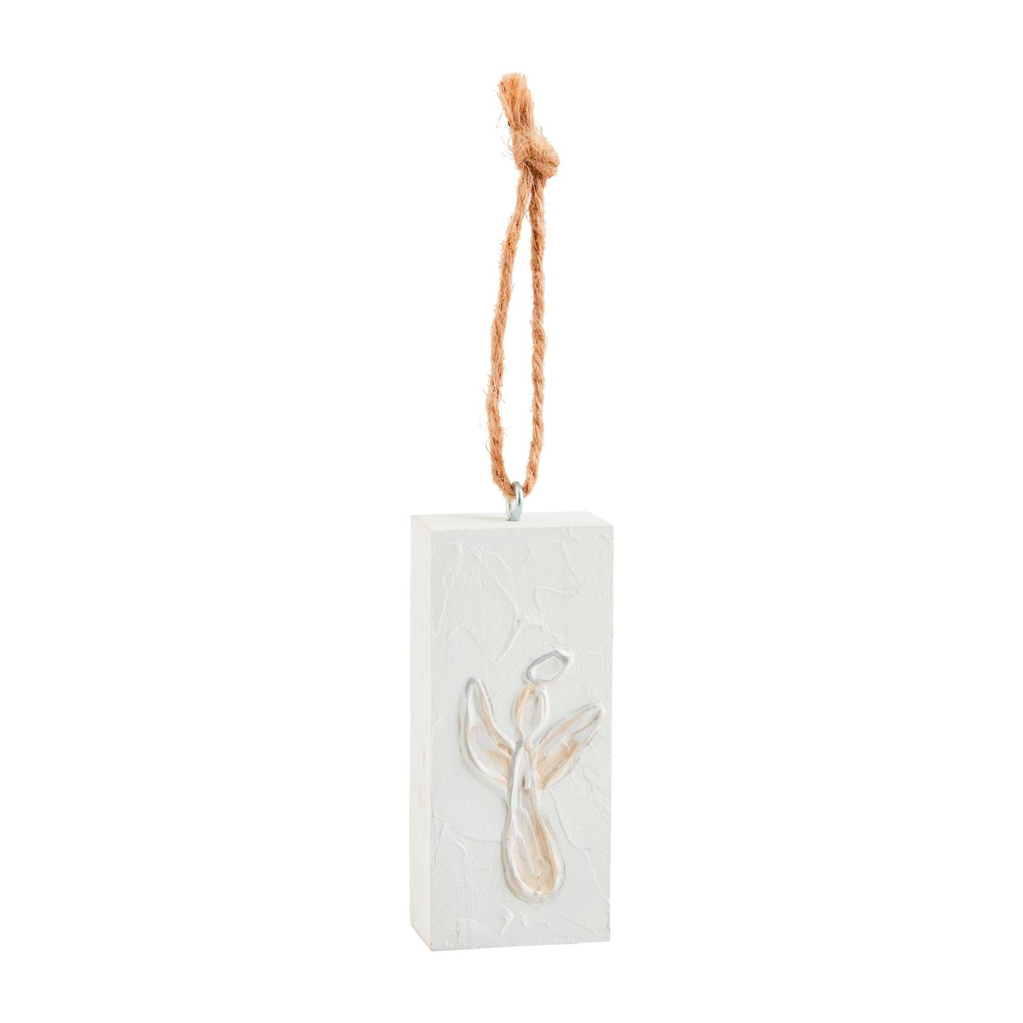 Angel White Ornament