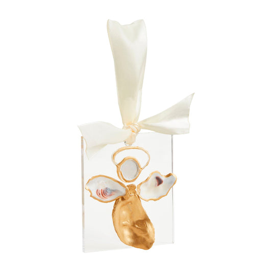 Angel Oyster Ornament