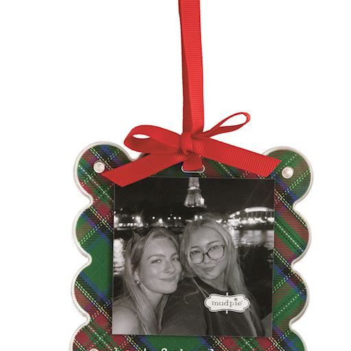 Best Friend Tartan Ornament