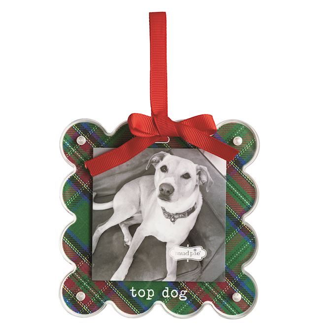 Top Dog Tartan Ornament