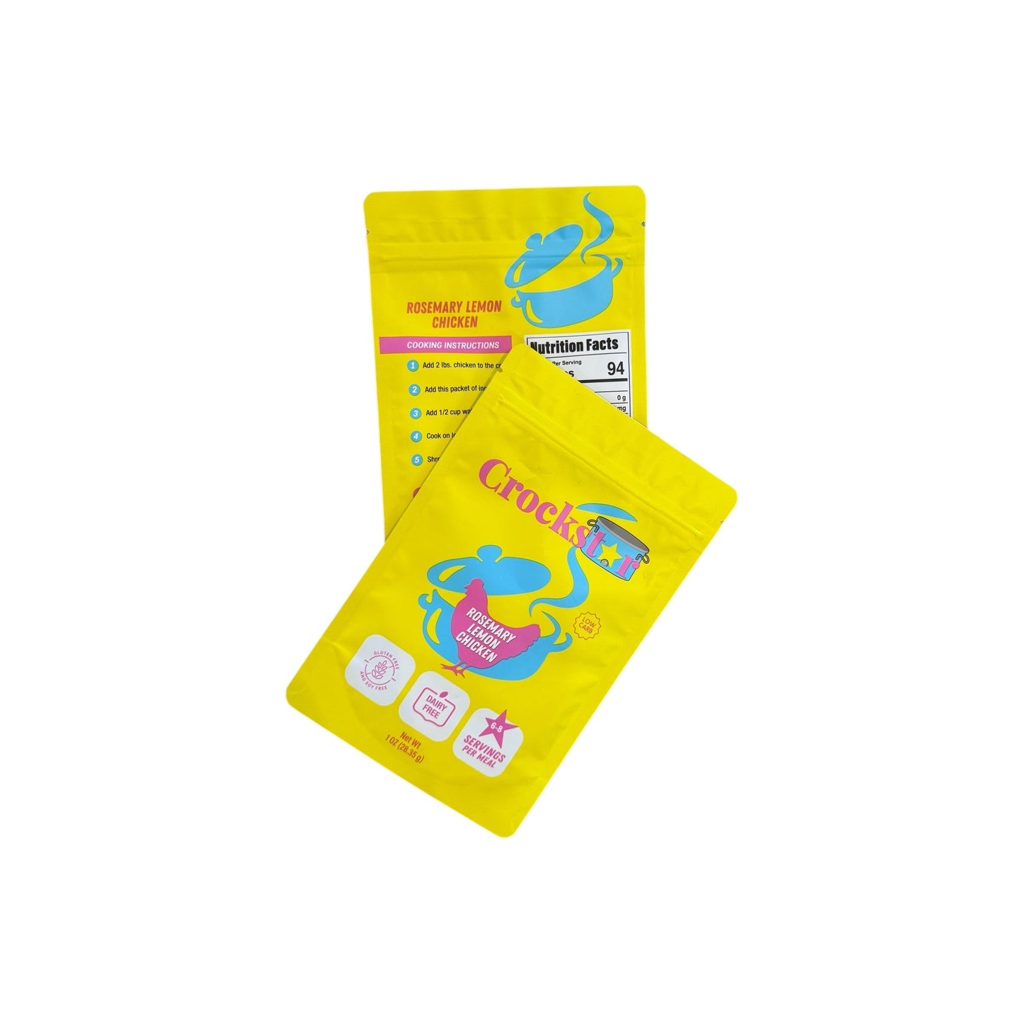 Rosemary Lemon Chicken: Crock Pot Meal