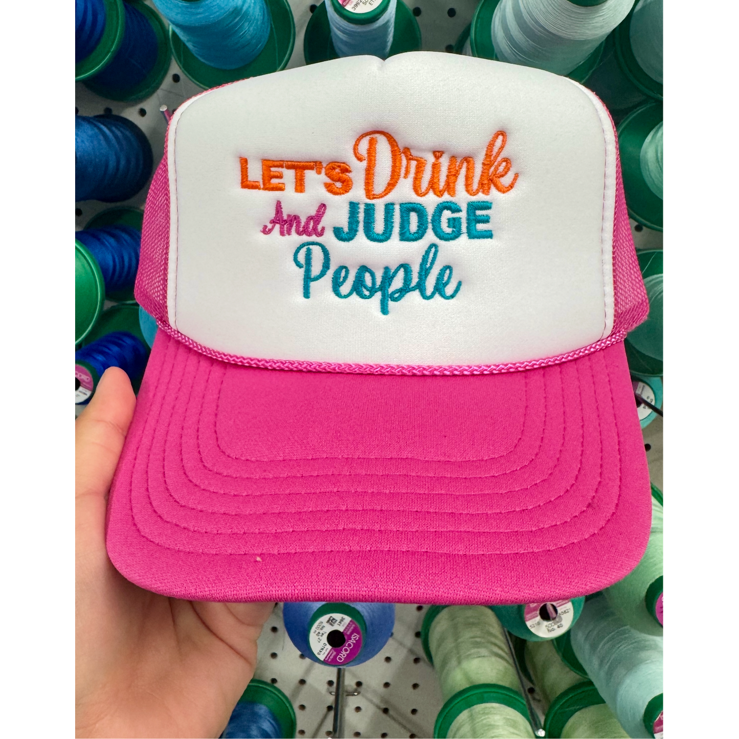 Drink + Judge People Hat