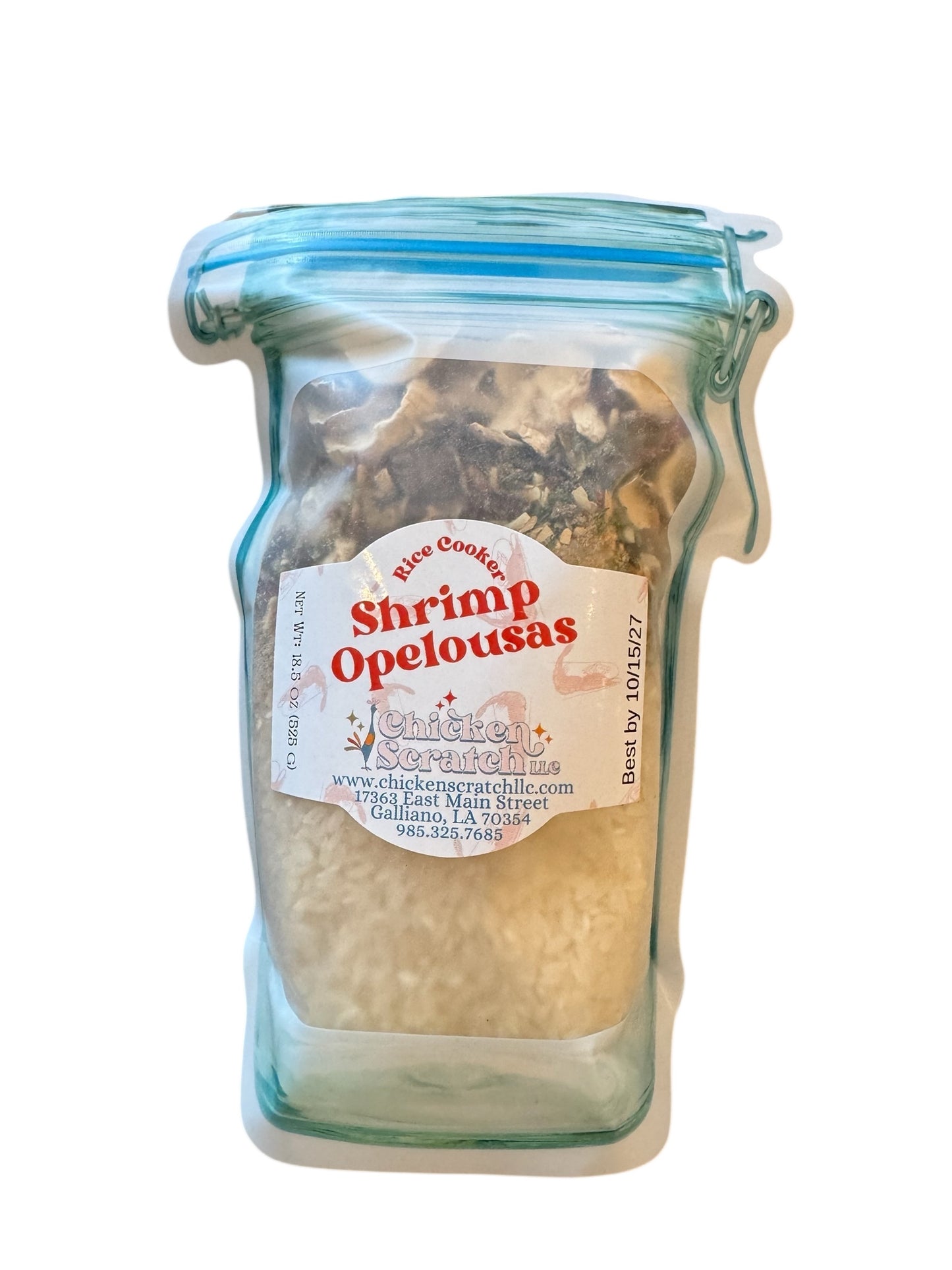 Rice Cooker Mix: Shrimp Opelousas