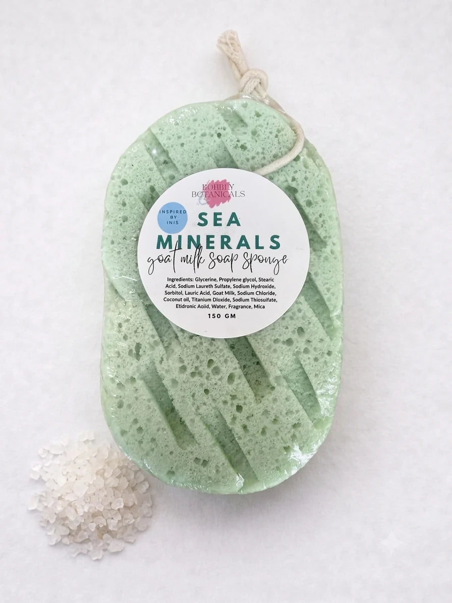 Sea Minerals: Inis Inspired - Goat's Milk Infused Sponge