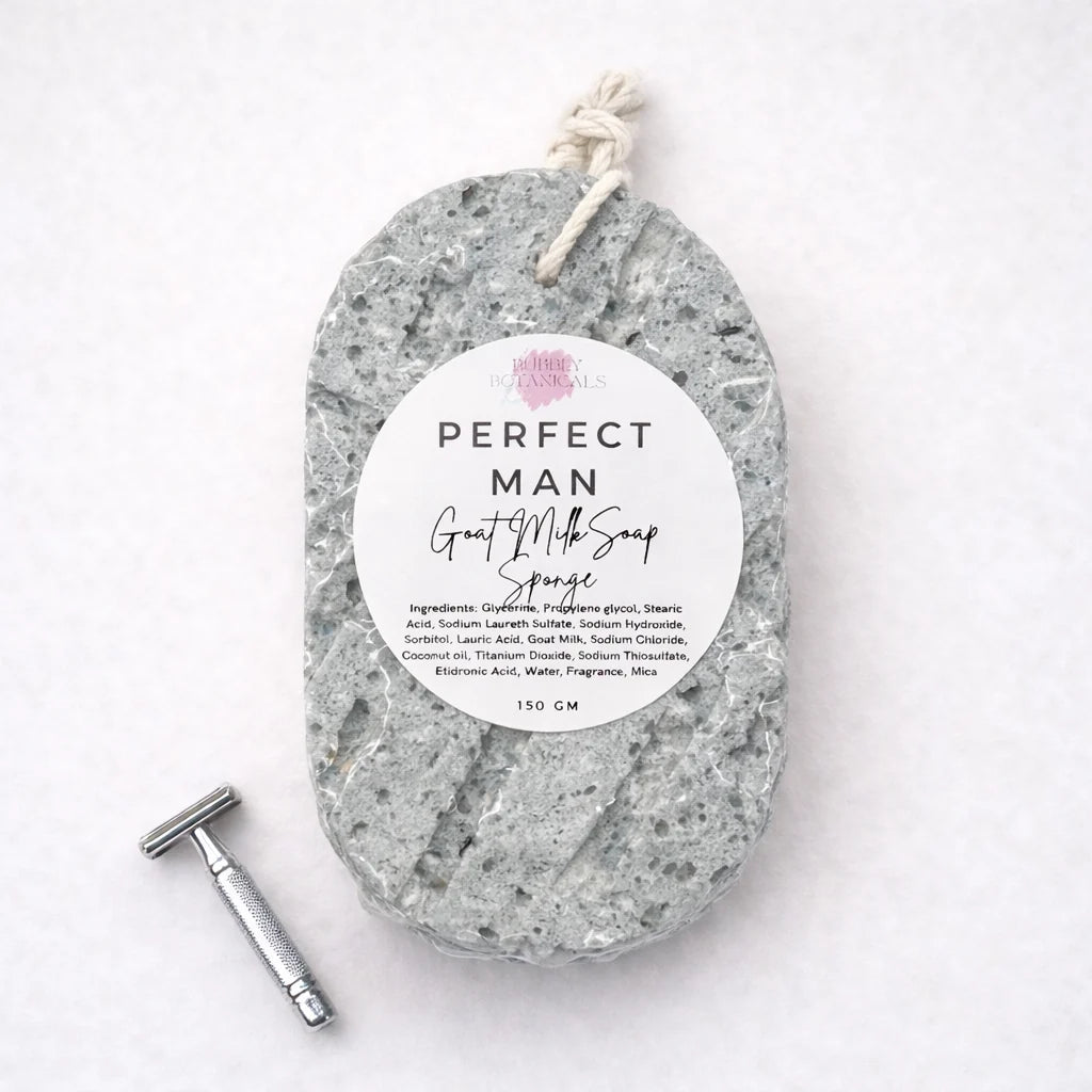 The Perfect Man - Goat's Milk Infused Sponge