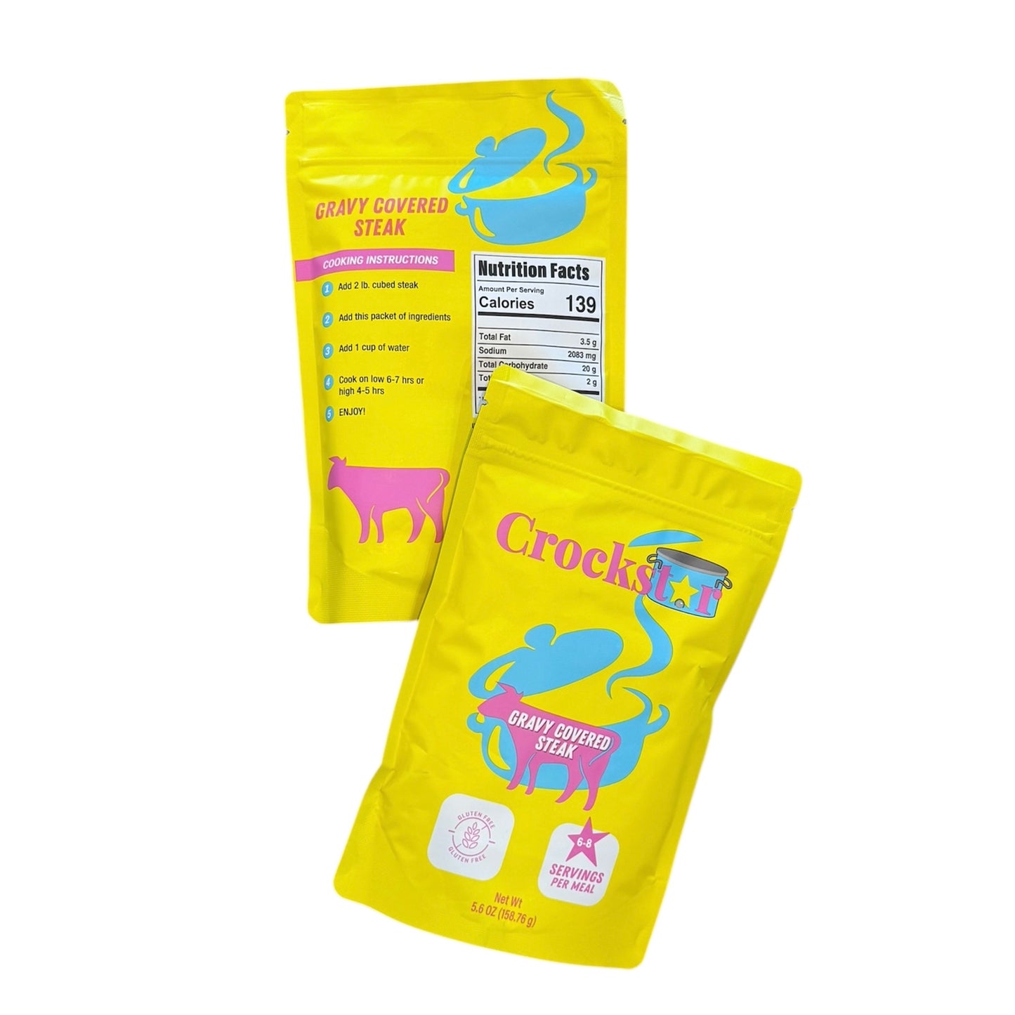 Gravy Covered Steak: Crock Pot Meal