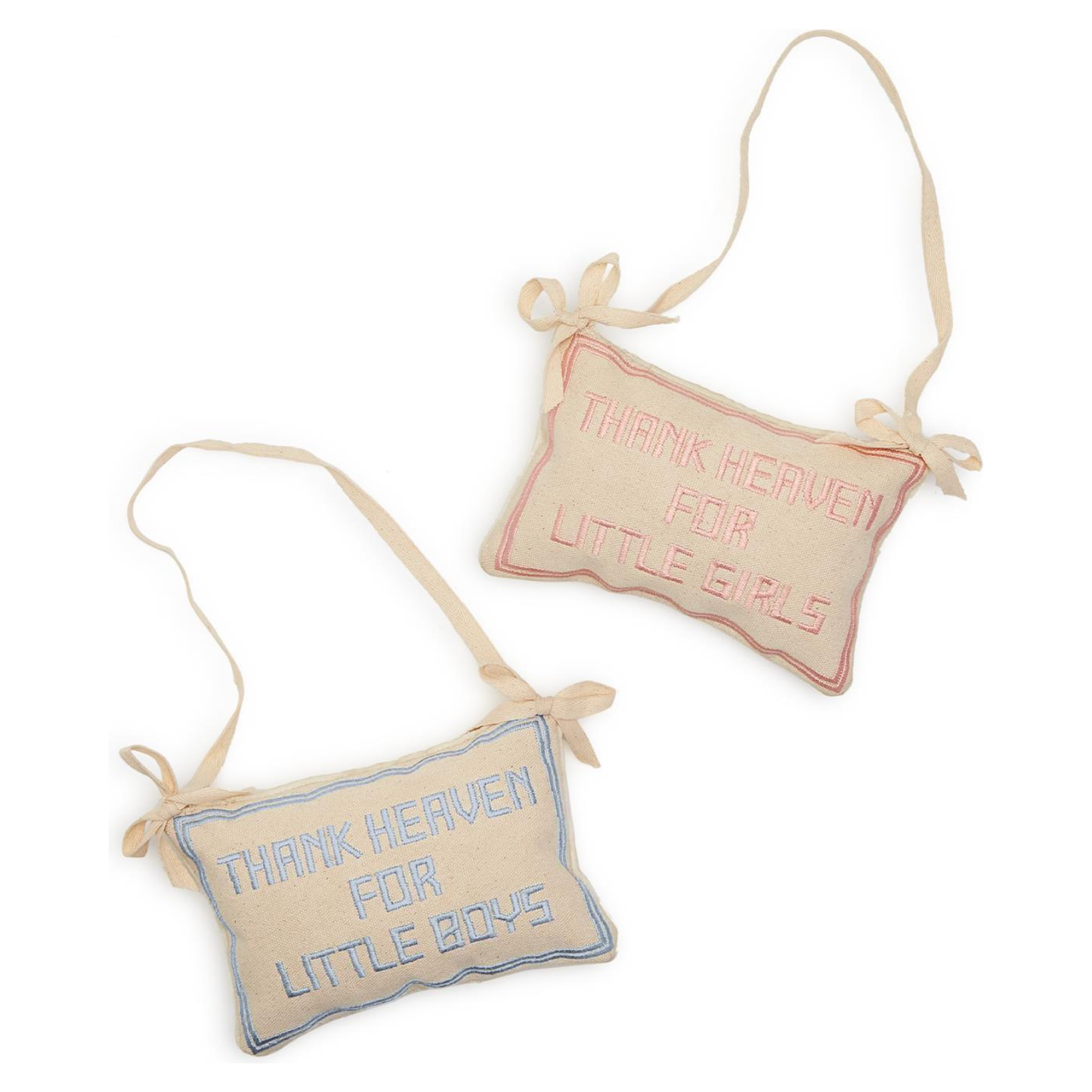 Thank Heaven for Little Girls Door Hanger