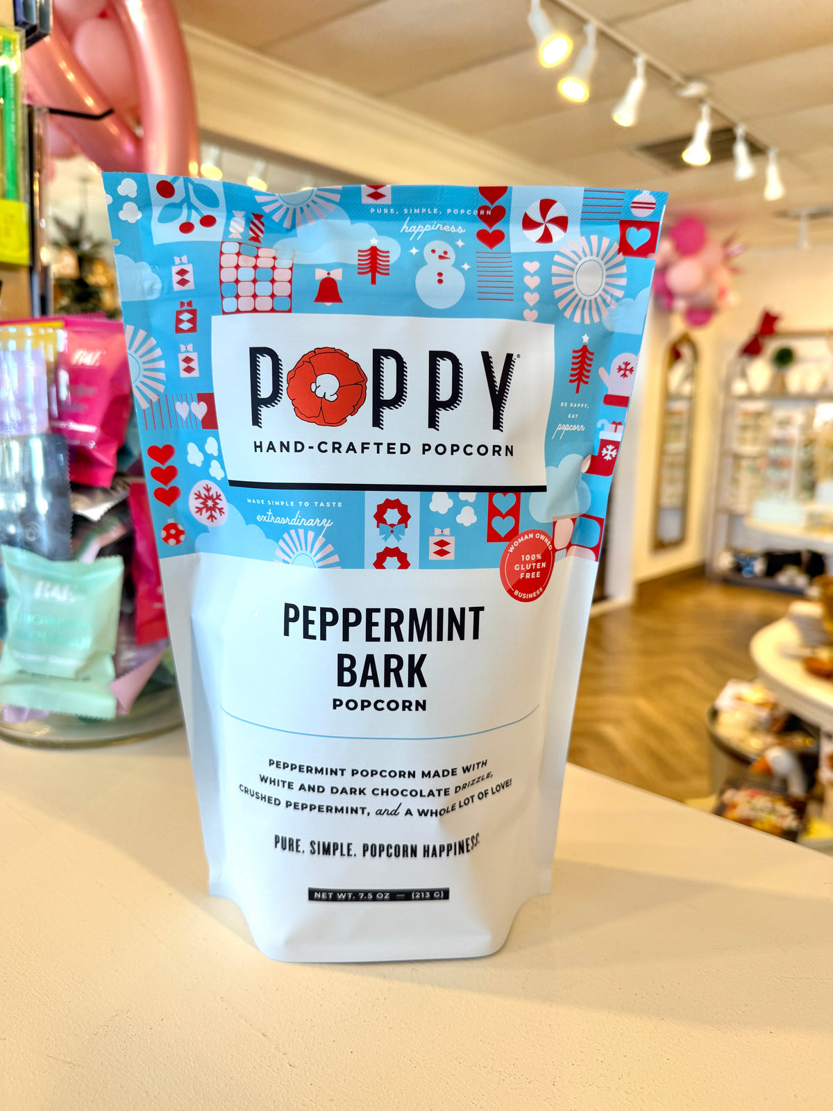 Peppermint Bark Popcorn