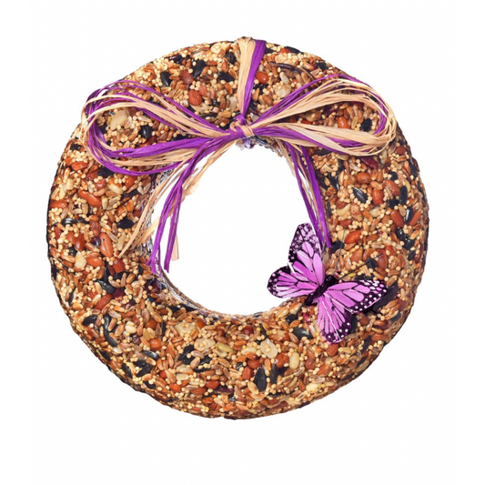 Wild Fare Butterfly Bird Wreath