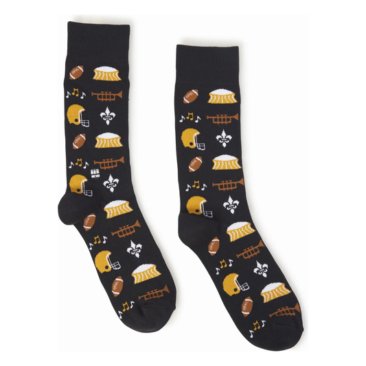 Bonfolk: N.O. Football Socks