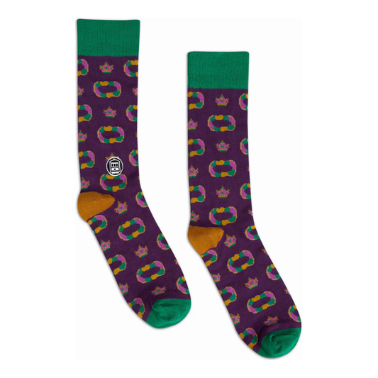 Bonfolk: King Cake Socks