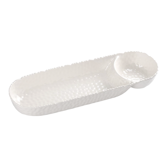 Chip + Dip Set - White