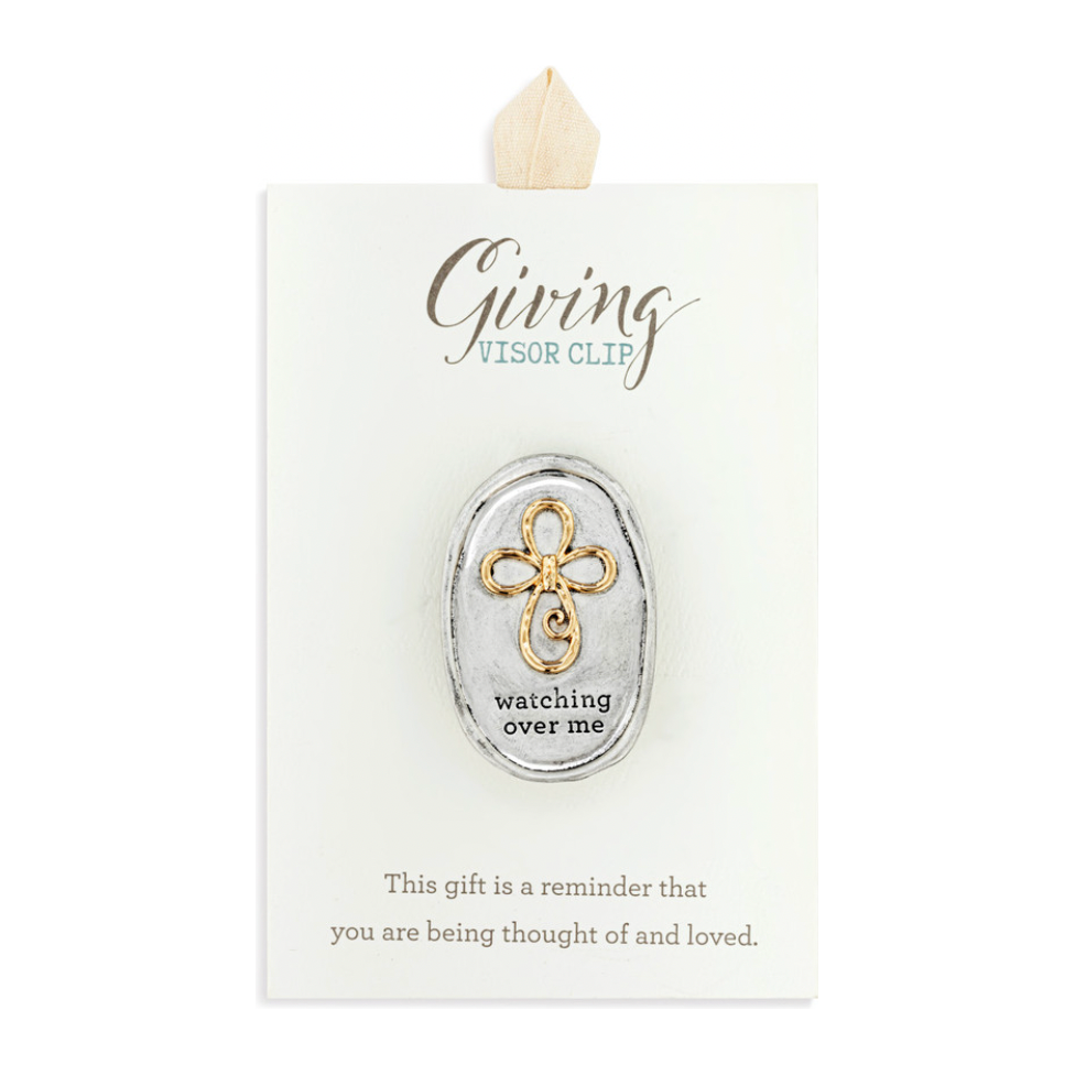 Giving Visor Clip - Cross