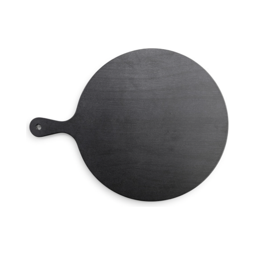 13" Round Melamine Board - Black