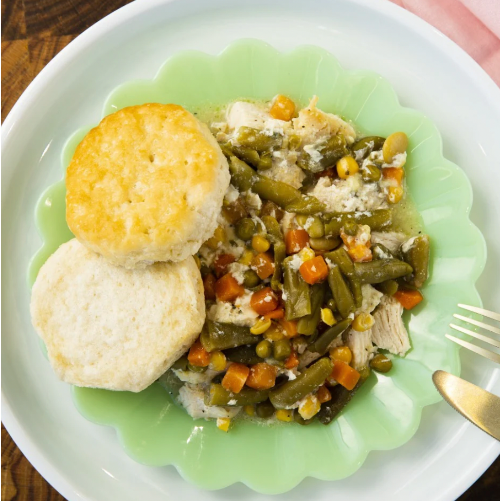 Hearty Chicken Pot Pie: Crock Pot Meal