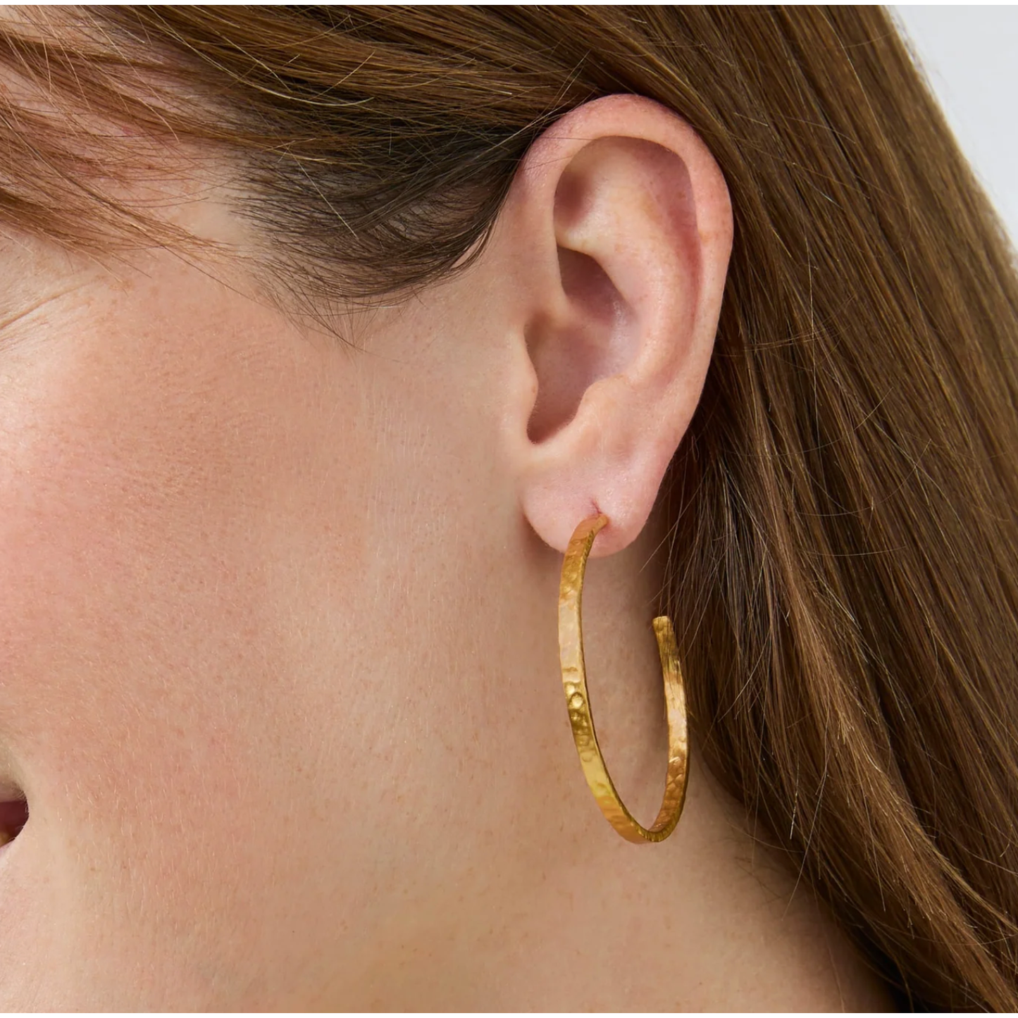 Crescent Hoop - Gold - XL