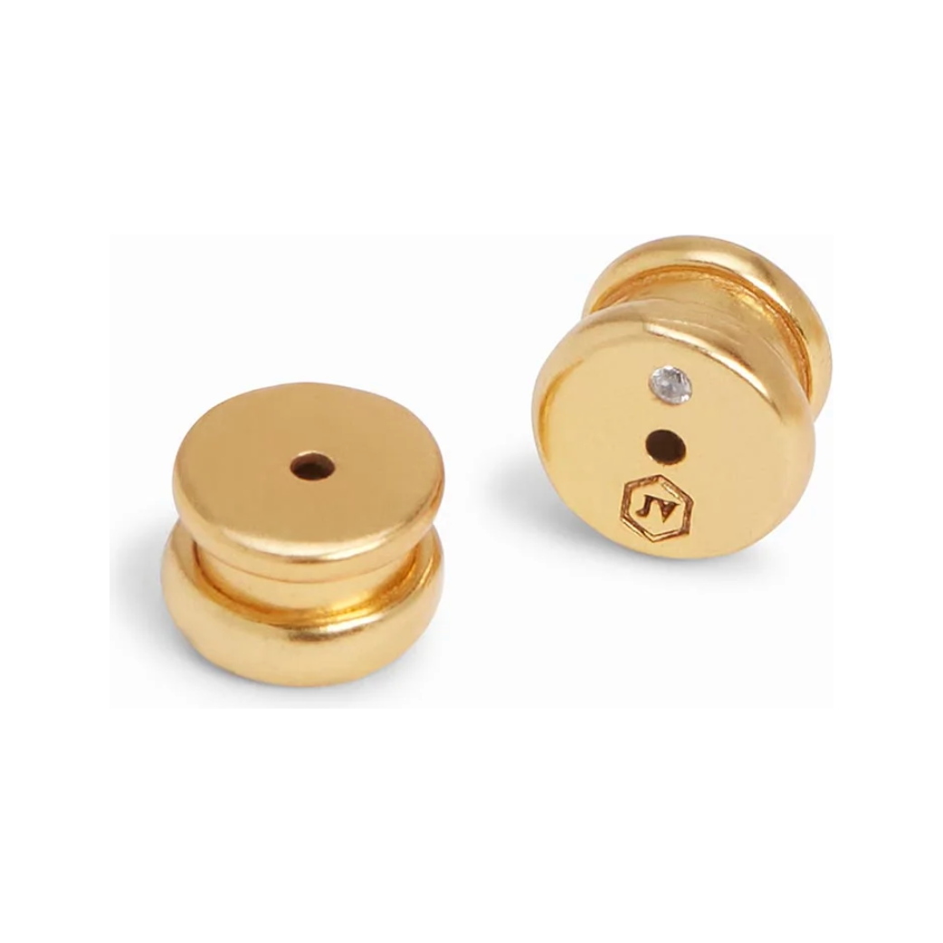 Hammered Hoop - Gold - Lrg