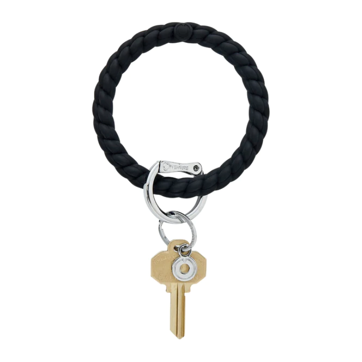 Big O Keyring: Back in Black Braided
