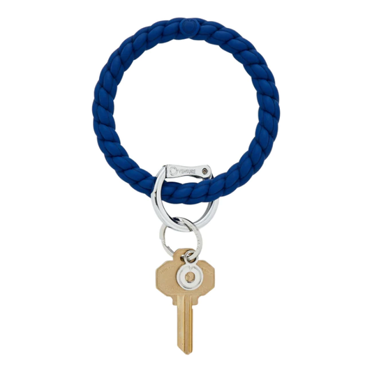 Big O Keyring: Midnight Navy Braided