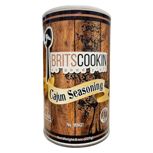 Brit's Cookin' Cajun Seasoning - 8oz