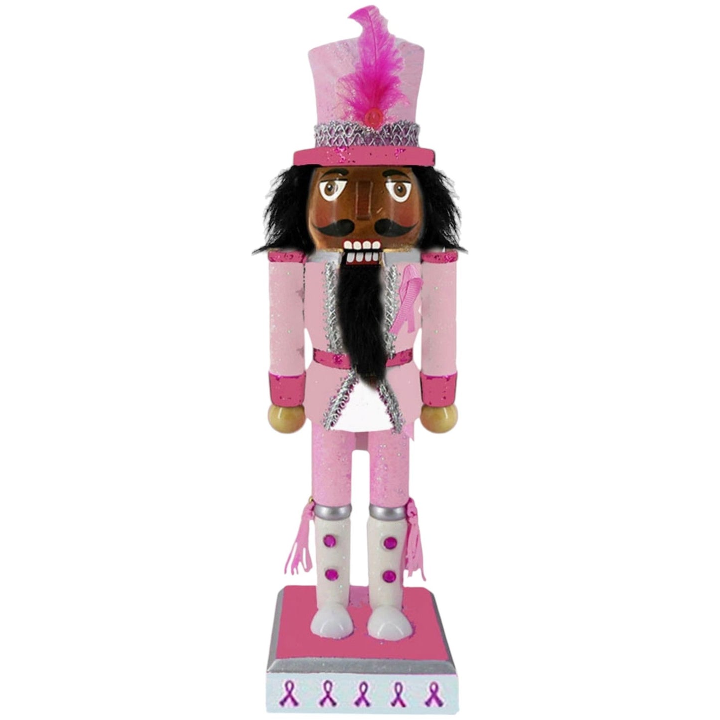 Breast Cancer Awareness Nutcracker