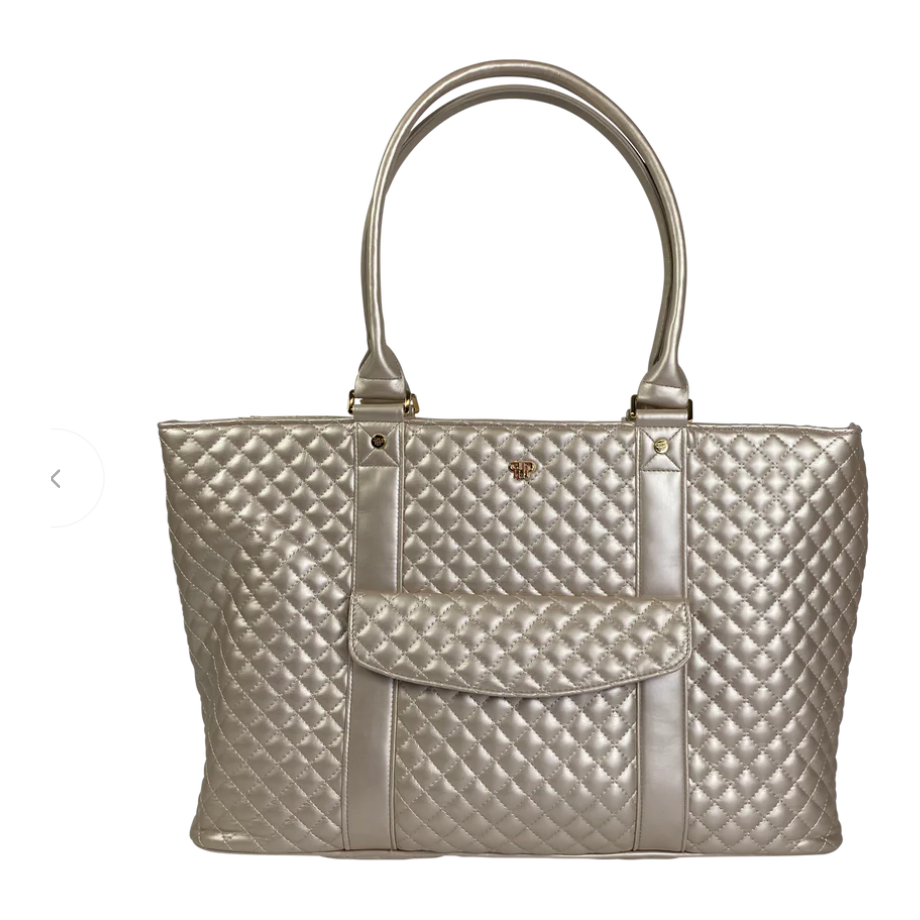 VIP Travel Tote - Pearl Quilted