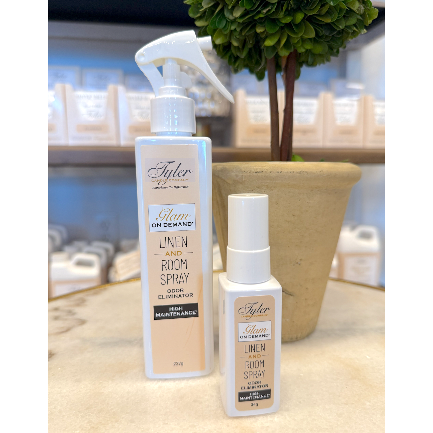 High Maintenance · Glam on Demand Linen & Room Spray