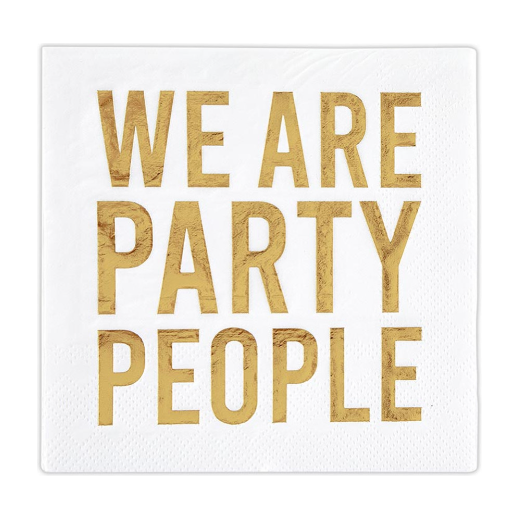 We Are Party People Napkin Pack