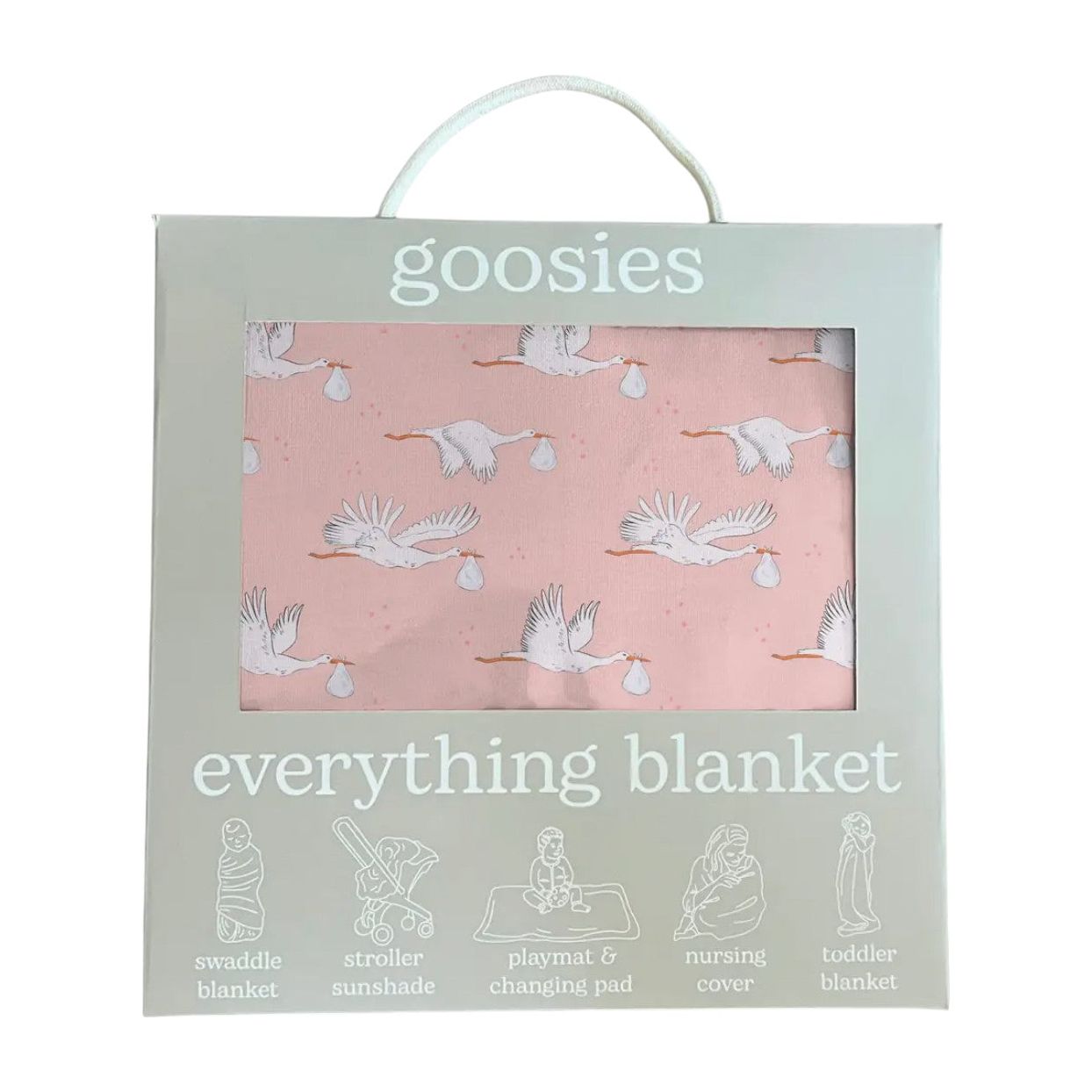 Pink Stork Everything Blanket