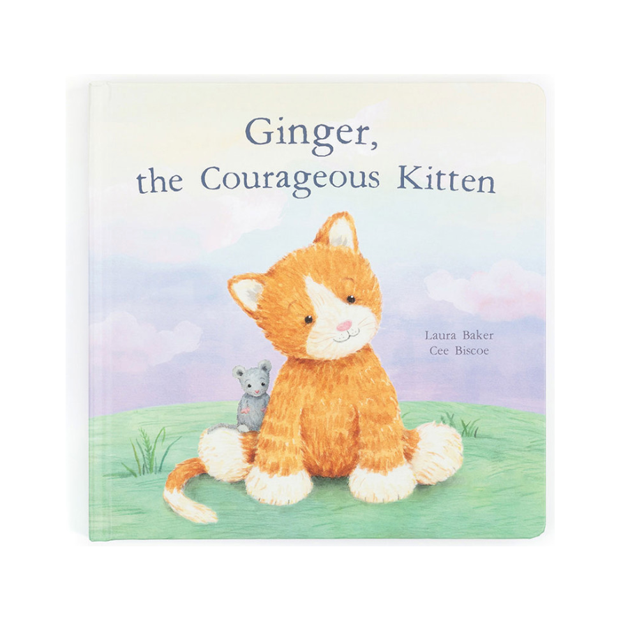 Ginger, the Courageous Kitten Book