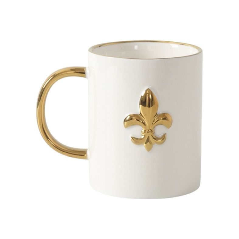 Fleur de Lis Mug