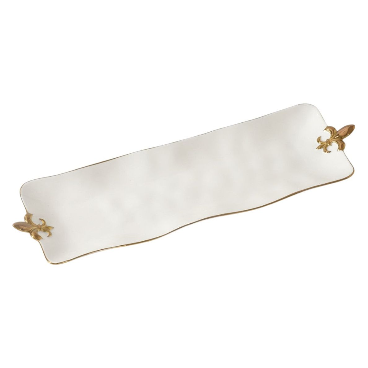 Fleur de Lis Rectangular Piece