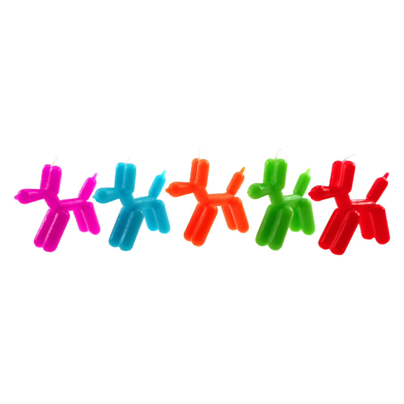 Balloon Dog Candle Set