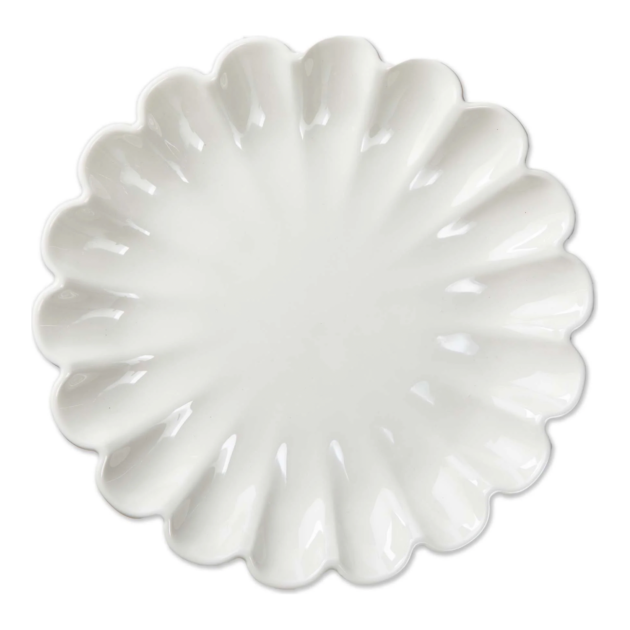 Scalloped Plate