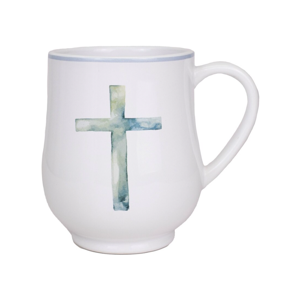 Watercolor Cross Mug