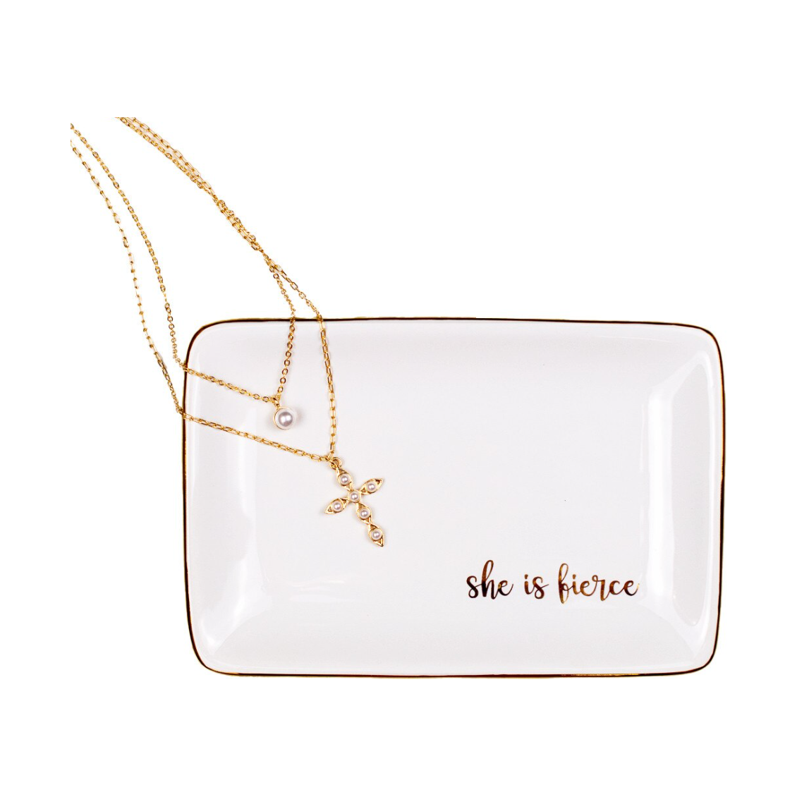 She Is Fierce Trinket Dish