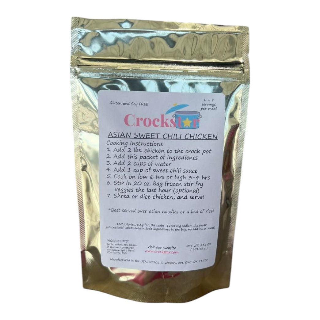 Asian Sweet Chili Chicken: Crock Pot Meal