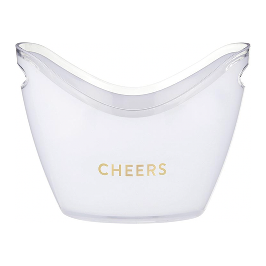 Acrylic Beverage Bucket - Cheers