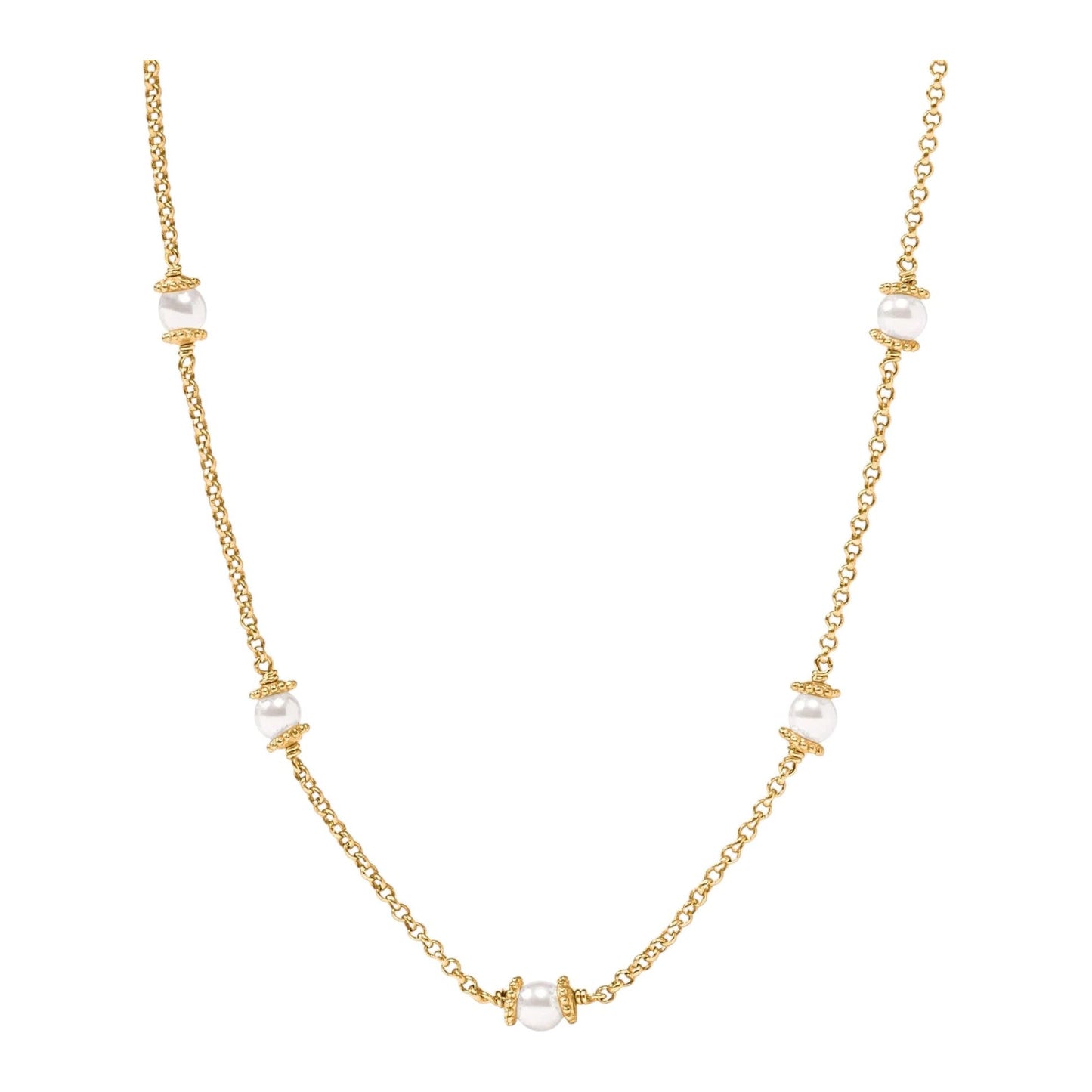 Hydra Delicate Necklace - Pearl