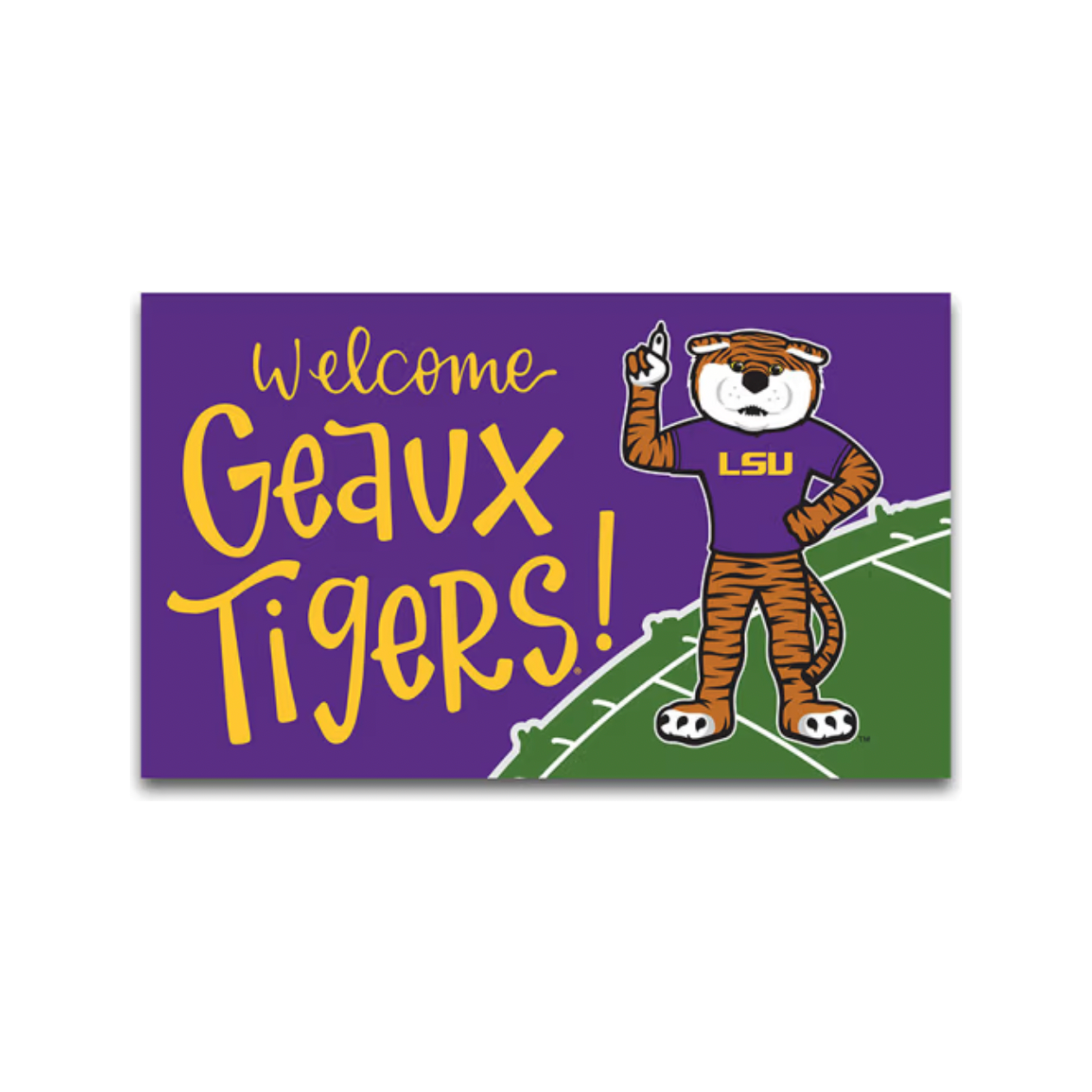 LSU Door Mat